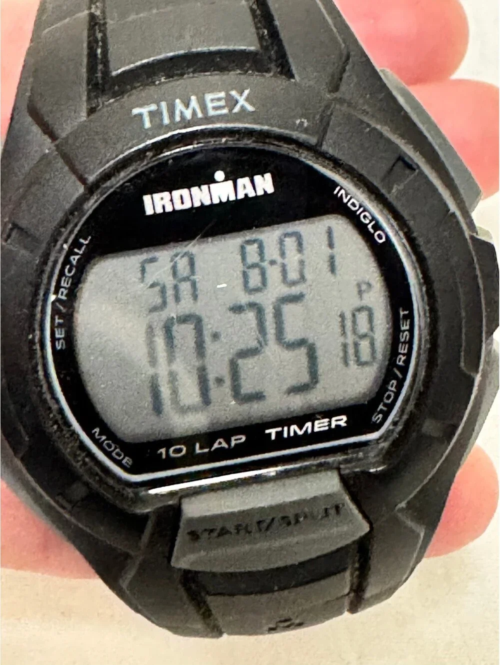 Timex Ironman Essential 10-Lap Digital Sport Watch Black TW5K94000